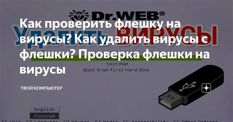 Как провести сканирование флешки и удалить вирусы