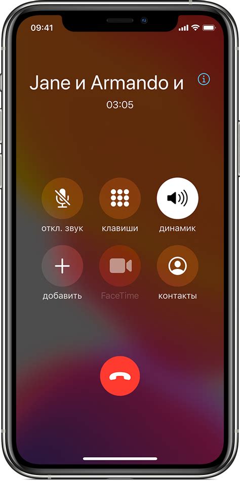 Как произвести сброс звонка на iPhone