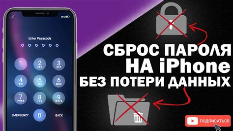 Как сбросить пароль на iPhone без потери данных