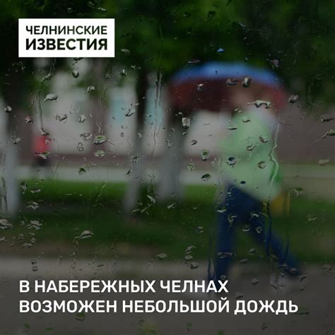 Как скоро закончится дождь в Набережных Челнах сегодня