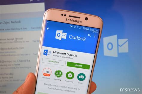 Как удалить Outlook с Android-устройства