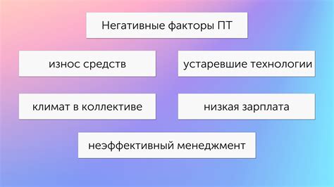 Ключевые детали, влияющие на производительность