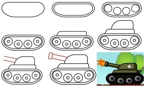Мастер-класс: рисуем разные танки