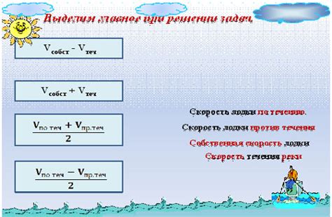 Метод определения высоты по скорости течения