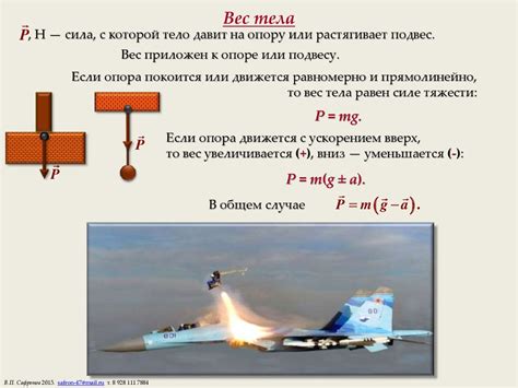 Метод определения силы тяжести