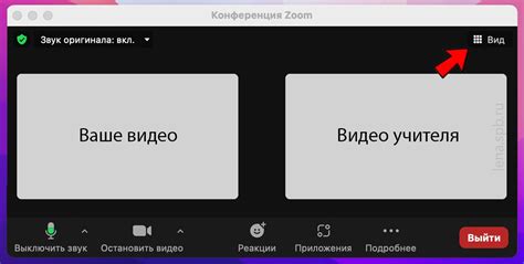 Настройка сессии в Zoom