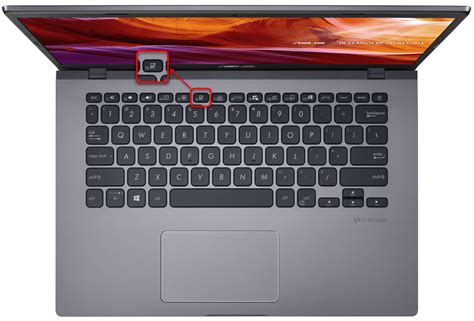 На ноутбуке Asus