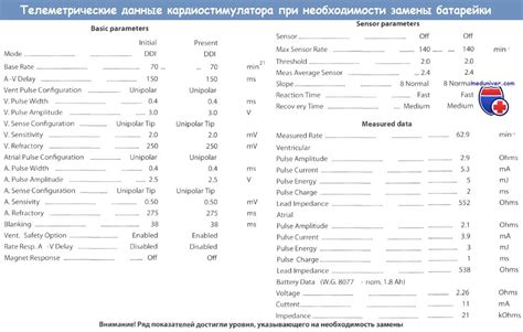 Необходимость замены батарейки