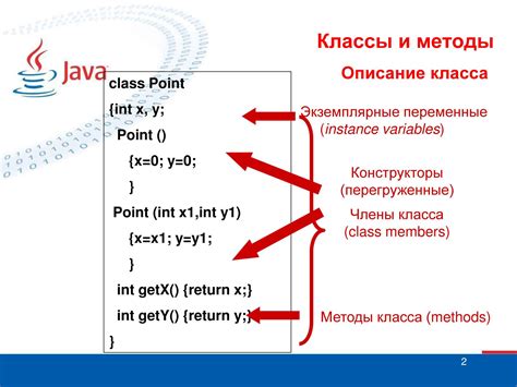 Определение объекта класса в Java