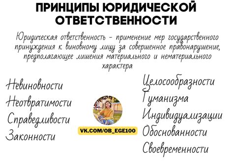 Определение юридической ответственности