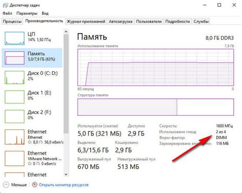 Определить потребности в оперативной памяти