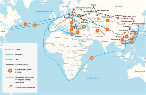 Оптимальные морские маршруты для доставки грузов