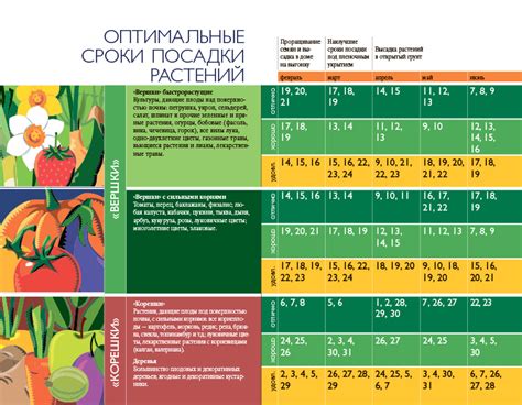 Оптимальные условия для процесса посадки