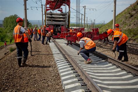 Организация железнодорожных путей с использованием сыпучих материалов