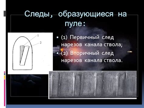 Оценка целостности нарезов на внутренней поверхности ствола