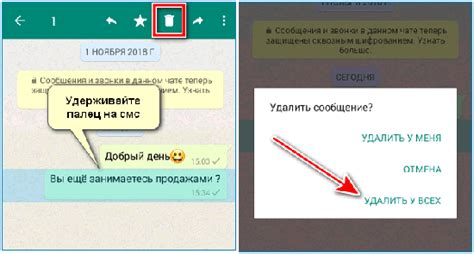 Переписка в WhatsApp: как удалить сообщения у собеседника после прочтения