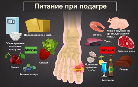 Питание при подагре: основные принципы