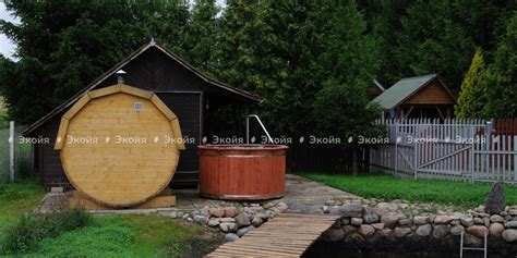 Плюсы использования бани бочки
