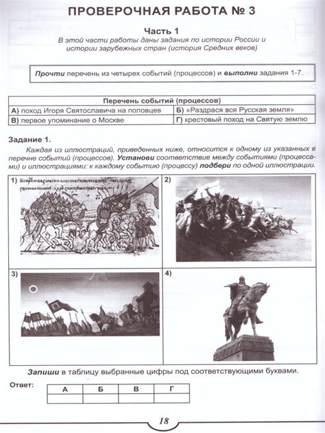 Подготовка к ВПР по истории