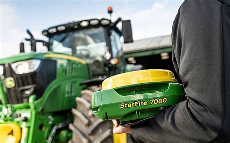 Подготовка к включению навигации John Deere