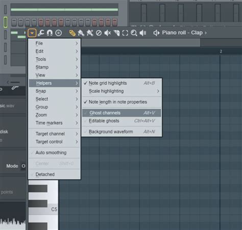 Получение нот мелодии в FL Studio