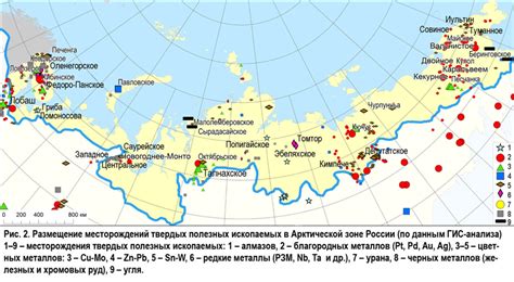 Польза ископаемых в Арктике