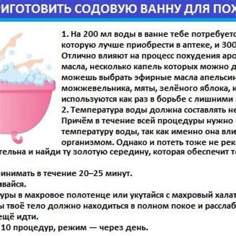 Польза содовых ванн для кожи