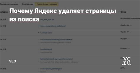 Почему исключение страницы из поиска Яндекс-роботом важно?