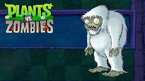 Появление зомби йети в игре Plants vs Zombies