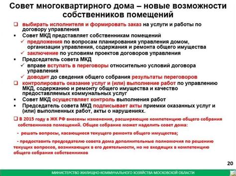 Права и обязанности старшего по дому: основные положения