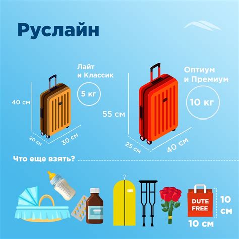Правила авиаперевозок и ручная кладь