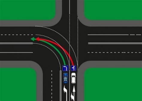 Правила обгона на перекрестке