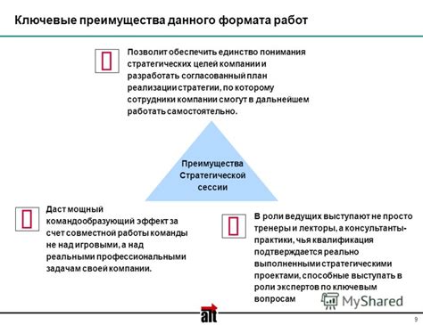 Преимущества понимания стратегии