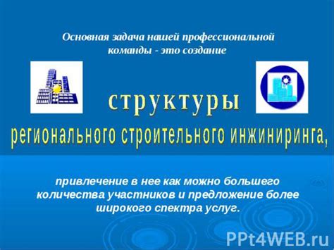 Привлечение участников и создание команды