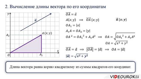 Примеры расчета длины отрезка радиуса