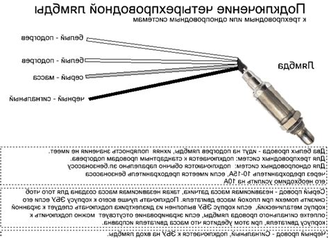 Проверка сигнальных проводов датчика