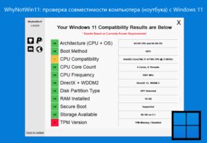 Проверка совместимости ноутбука и SSD