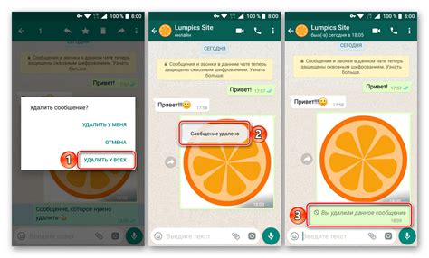 Простые шаги для удаления всех сообщений в WhatsApp у собеседника