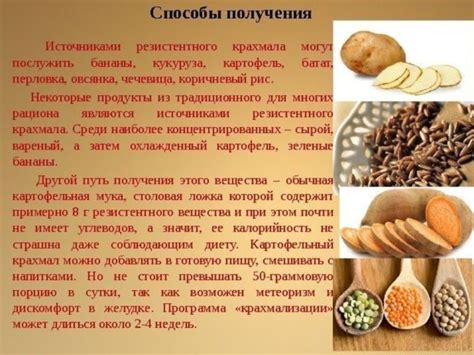 Разложение банановых крахмалов в желудке