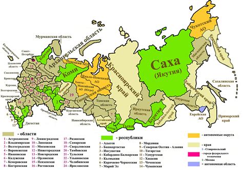 Регионы России