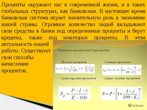 Роль начисления процентов на проценты в экономике