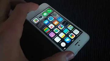 Сброс iPhone 5s до заводских настроек