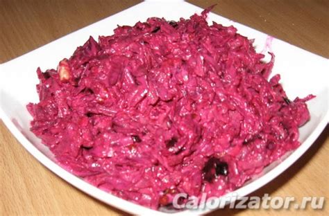 Свекла вареная и ее калорийность