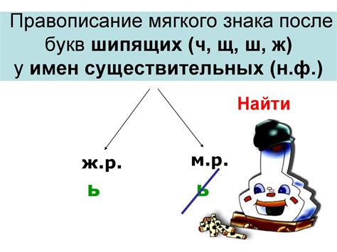 Связь мягкого знака после буквы "Ч" с другими правилами русской орфографии