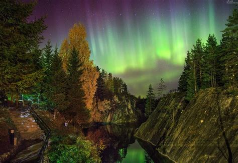 Северное сияние в Карелии: впечатления туристов