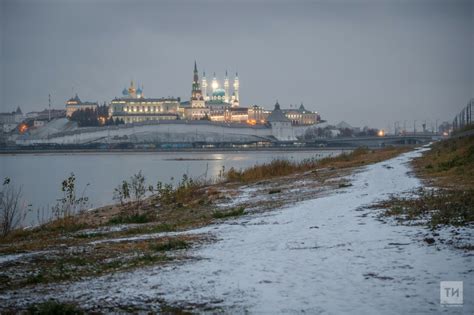 Снег в Казани