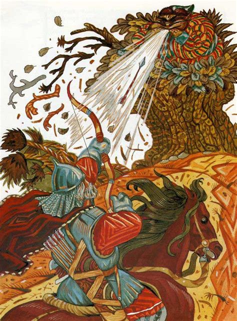 Соловей разбойник - легендарная птица из русских сказок