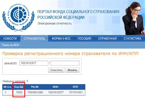 Способы определить ФСС по ИНН
