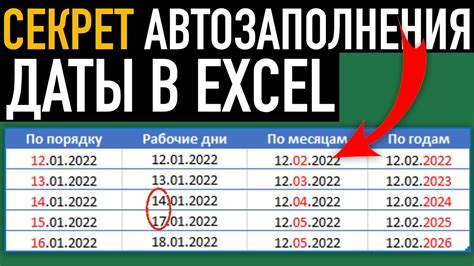 Способы отключения автозаполнения даты в Excel