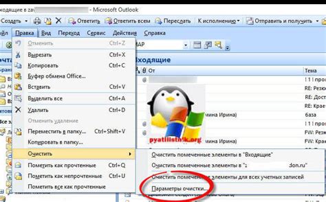 Способы отменить автоматическое удаление писем